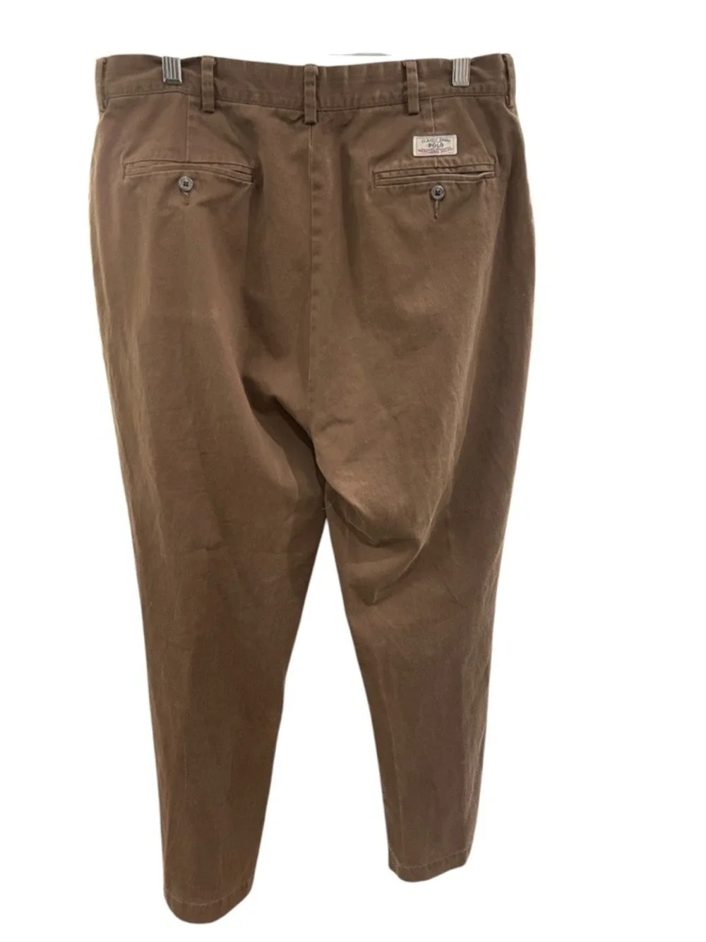 Polo Ralph Lauren Classic Chino Pants SZ 34 x 32 Brown
